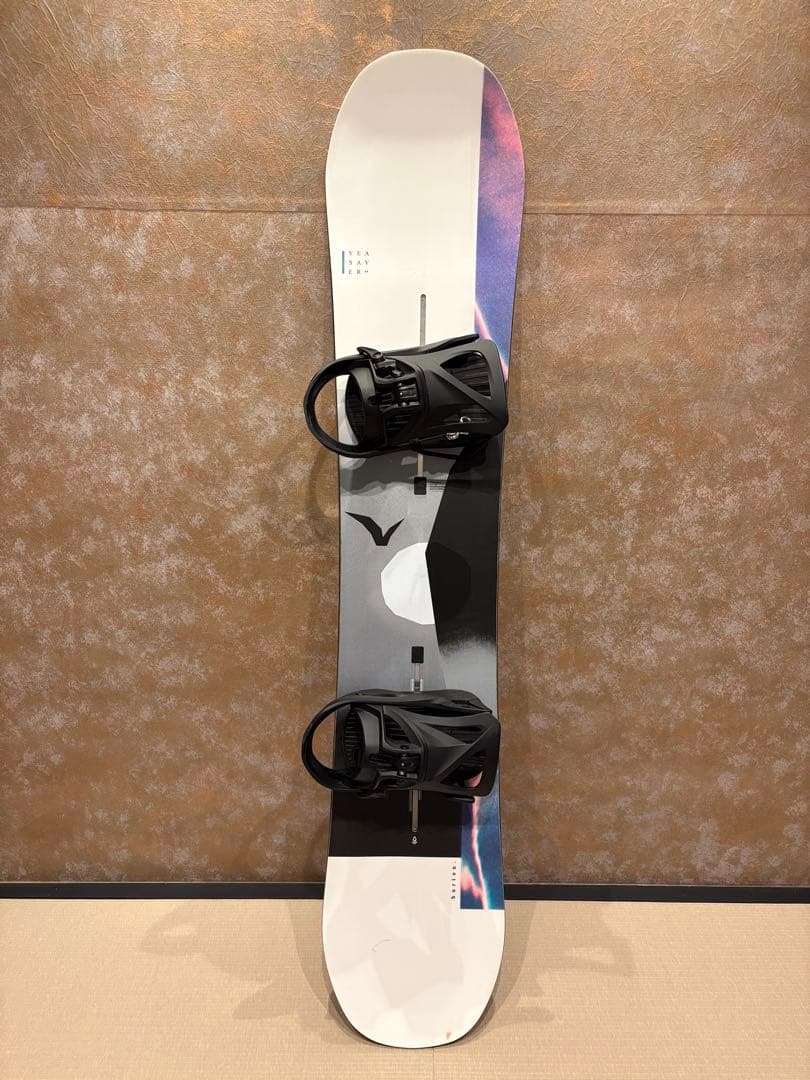 BURTON スノーボード　ステップイン　セット
