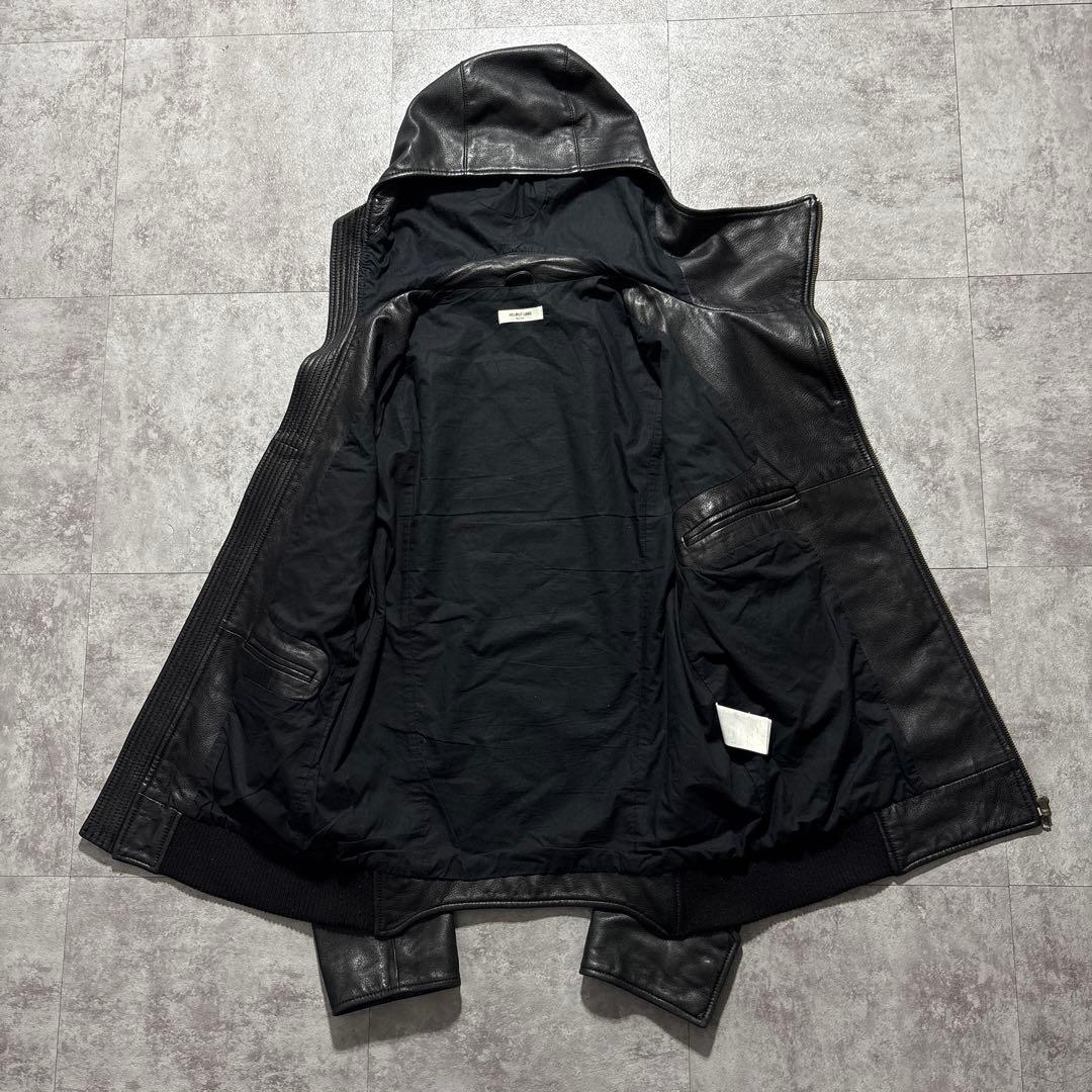 ジャケット・アウター archive Helmut Lang ninja leather jkt M