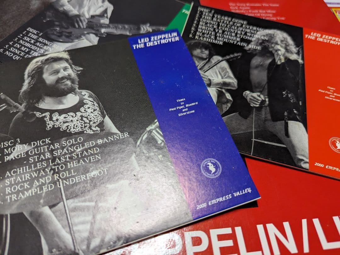 レッド・ツェッペリン:ザ・デストロイヤー❤3CD・LPサイズカヴァー