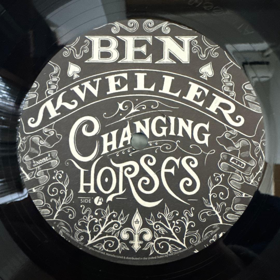 Ben Kweller『Changing Horses』LP アナログ レコード