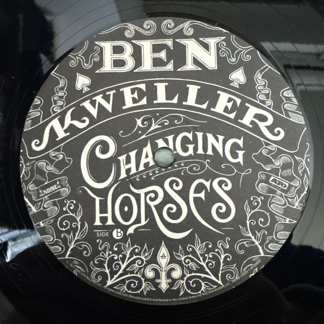Ben Kweller『Changing Horses』LP アナログ レコード