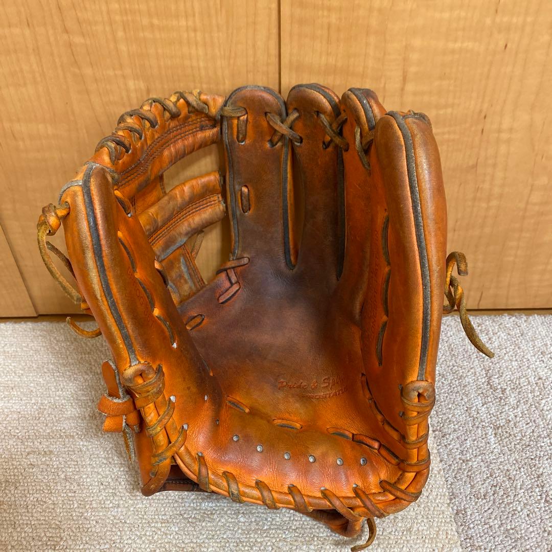 ZETT 硬式グローブ 内野手用 5本指