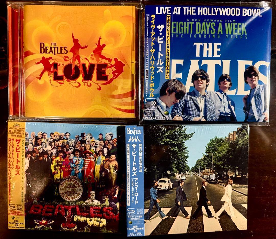 未開封+極美品　Beatles CD ジャイルズ・マーティンによるリミックス盤