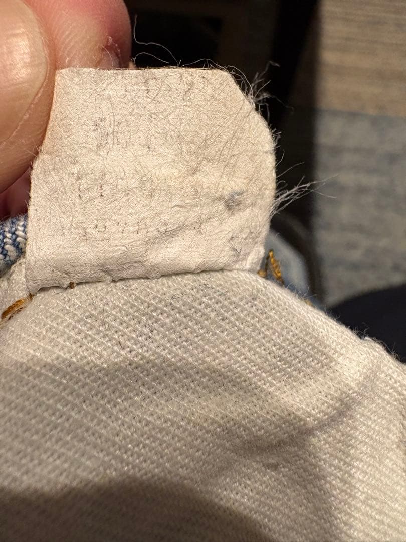 Levi's 501 80s W32 L36 USA製 黒カン赤耳 USED