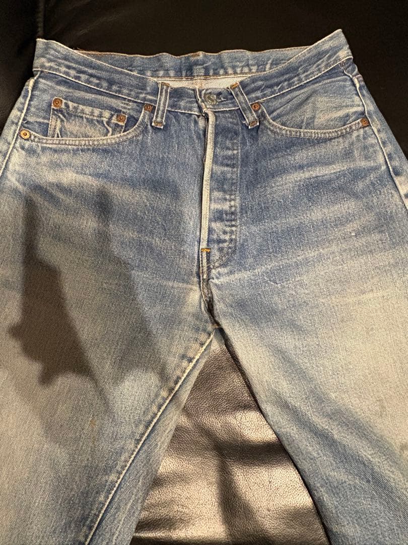 Levi's 501 80s W32 L36 USA製 黒カン赤耳 USED