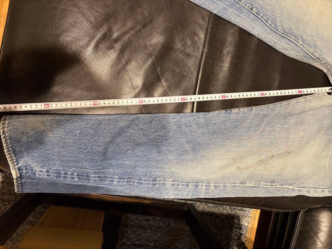 Levi's 501 80s W32 L36 USA製 黒カン赤耳 USED