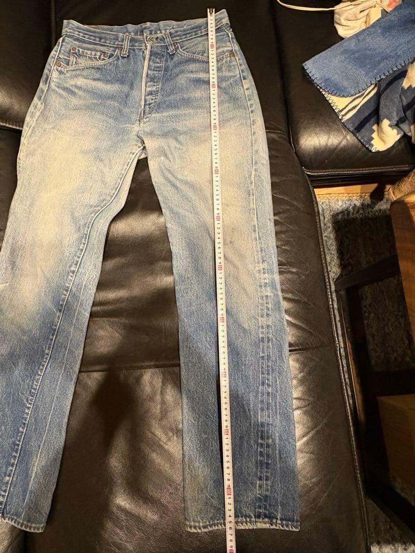 Levi's 501 80s W32 L36 USA製 黒カン赤耳 USED