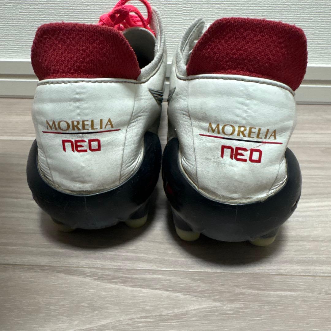MORELIA モレリア ネオ3 JAPAN ホワイトレッド 26.5cm