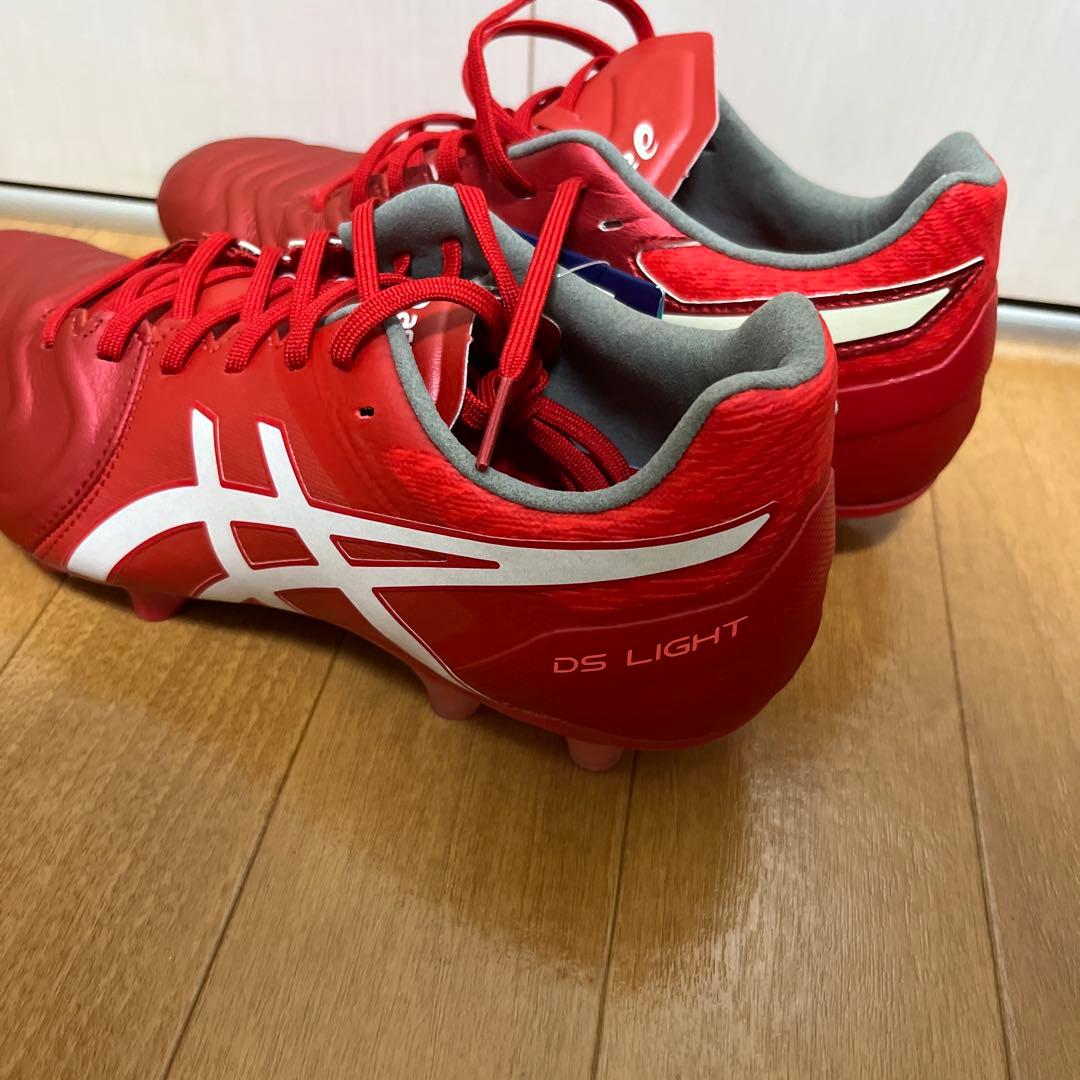 ASICS DS LIGHT サッカーシューズ レッド　25.0
