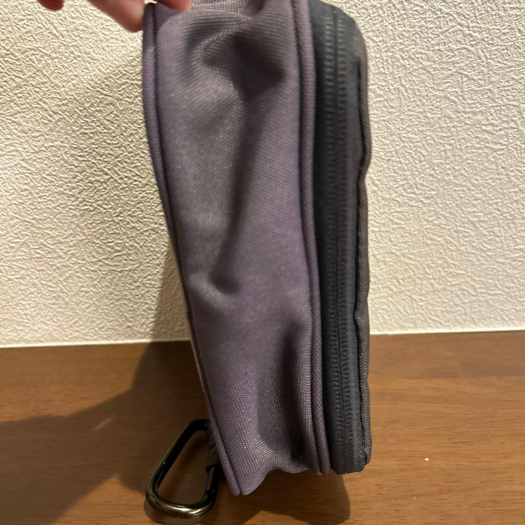 美品　BEAMS GOLF グレー ポーチ