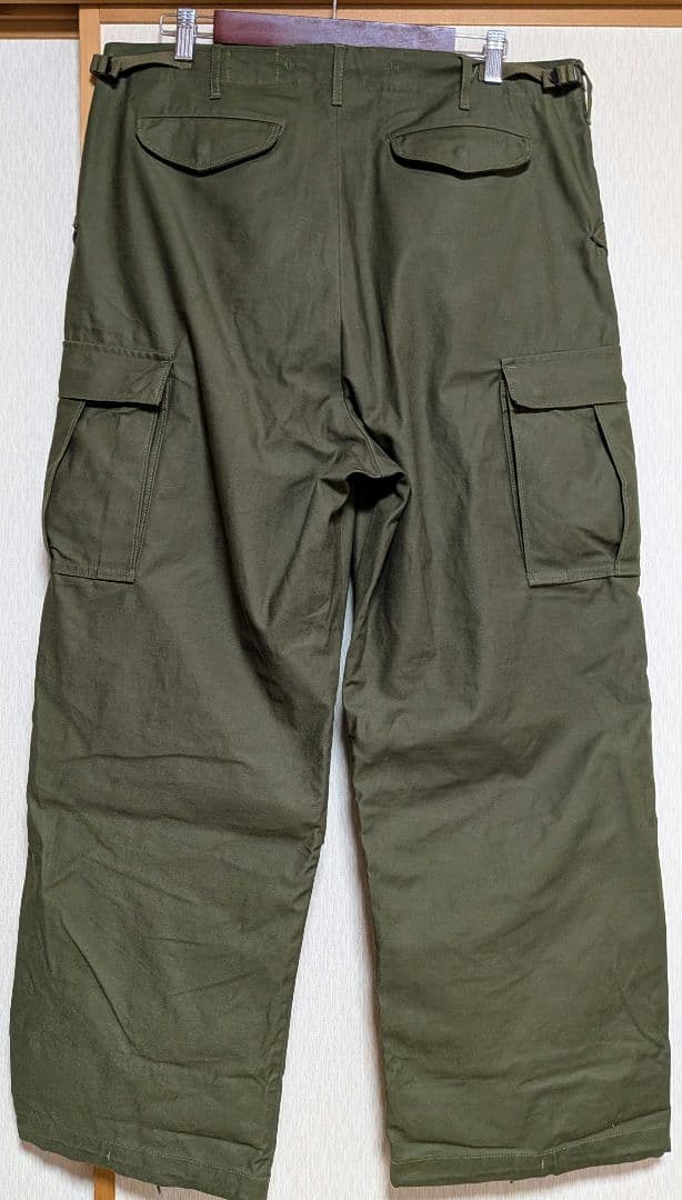 BEEKMAN カーゴパンツ オリーブグリーン