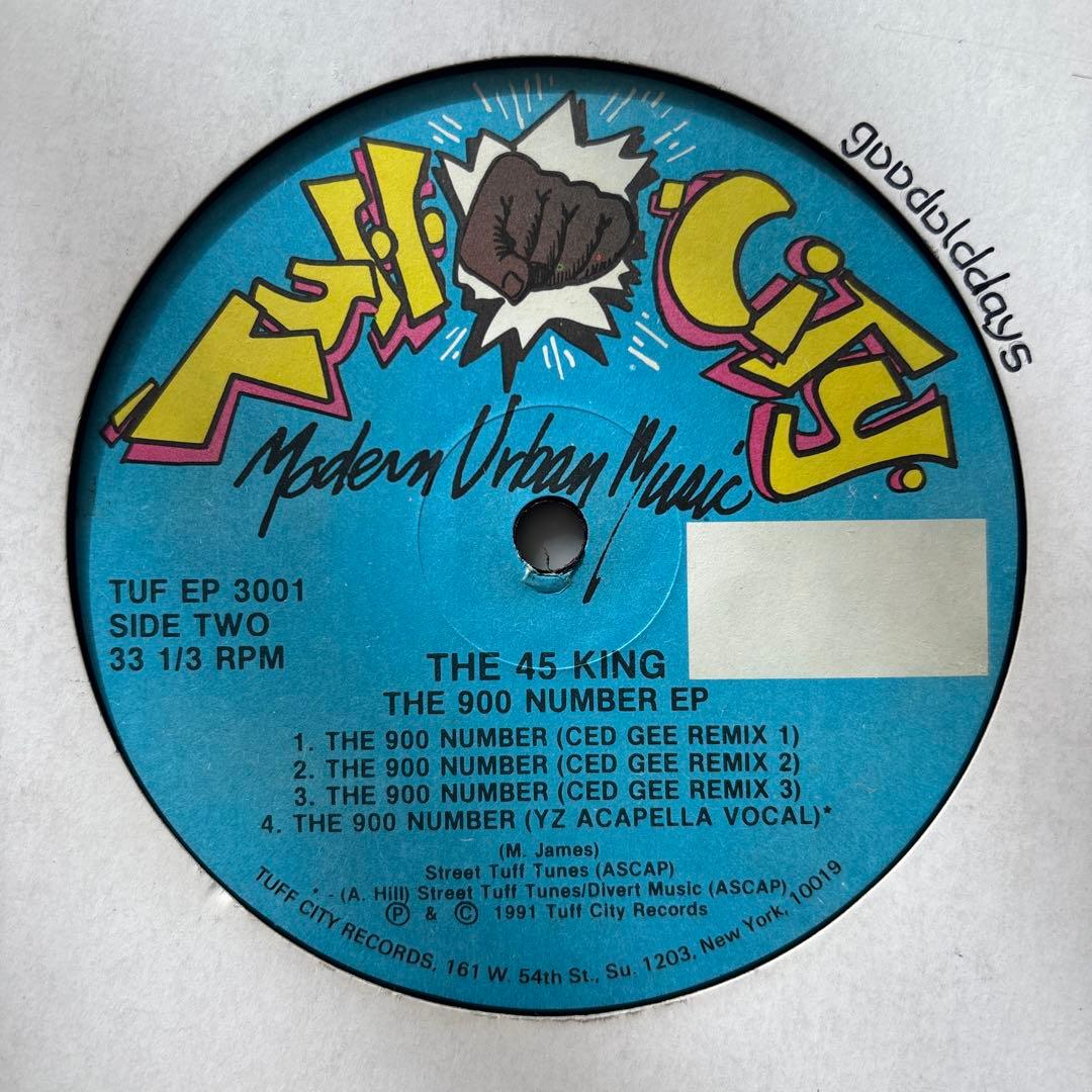 The 45 King-The 900 Number EP ジャケ付きオリジナル