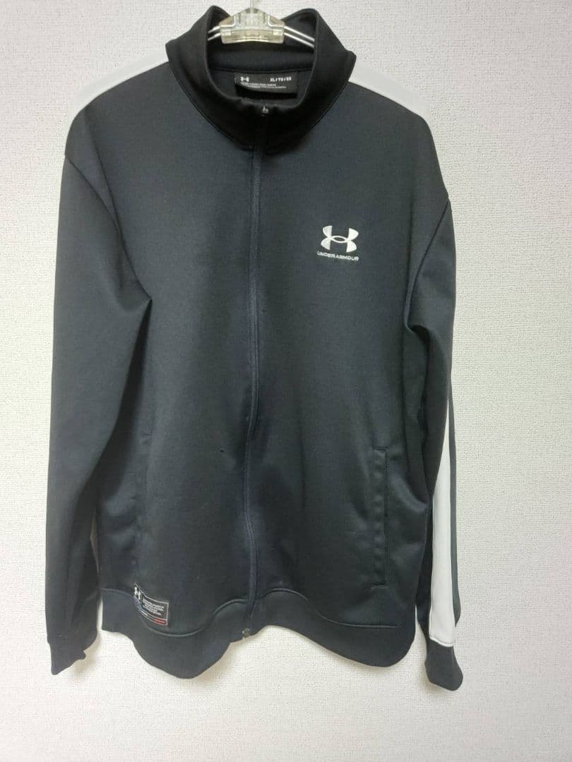 UNDER ARMOUR　アンダーアーマー　ジャージ　セットアップ　ブラックXL