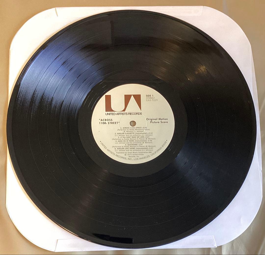 (USED)ACROSS 110TH STREET サウンドトラック LP 美品
