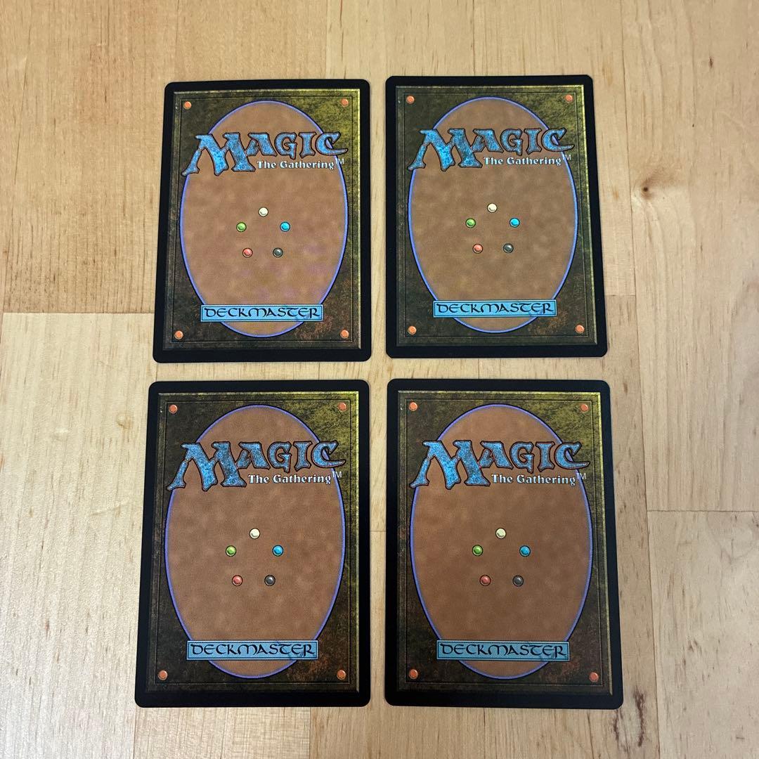 MTG アナグマモグラの仔　英版　Foil 4枚セット