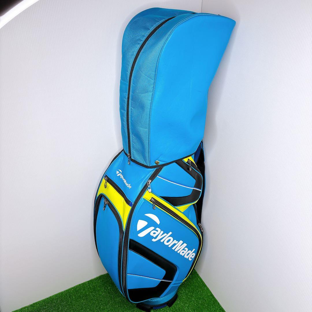 テーラーメイド　TaylorMade ブルー　カート式 キャディバッグ 9.5型