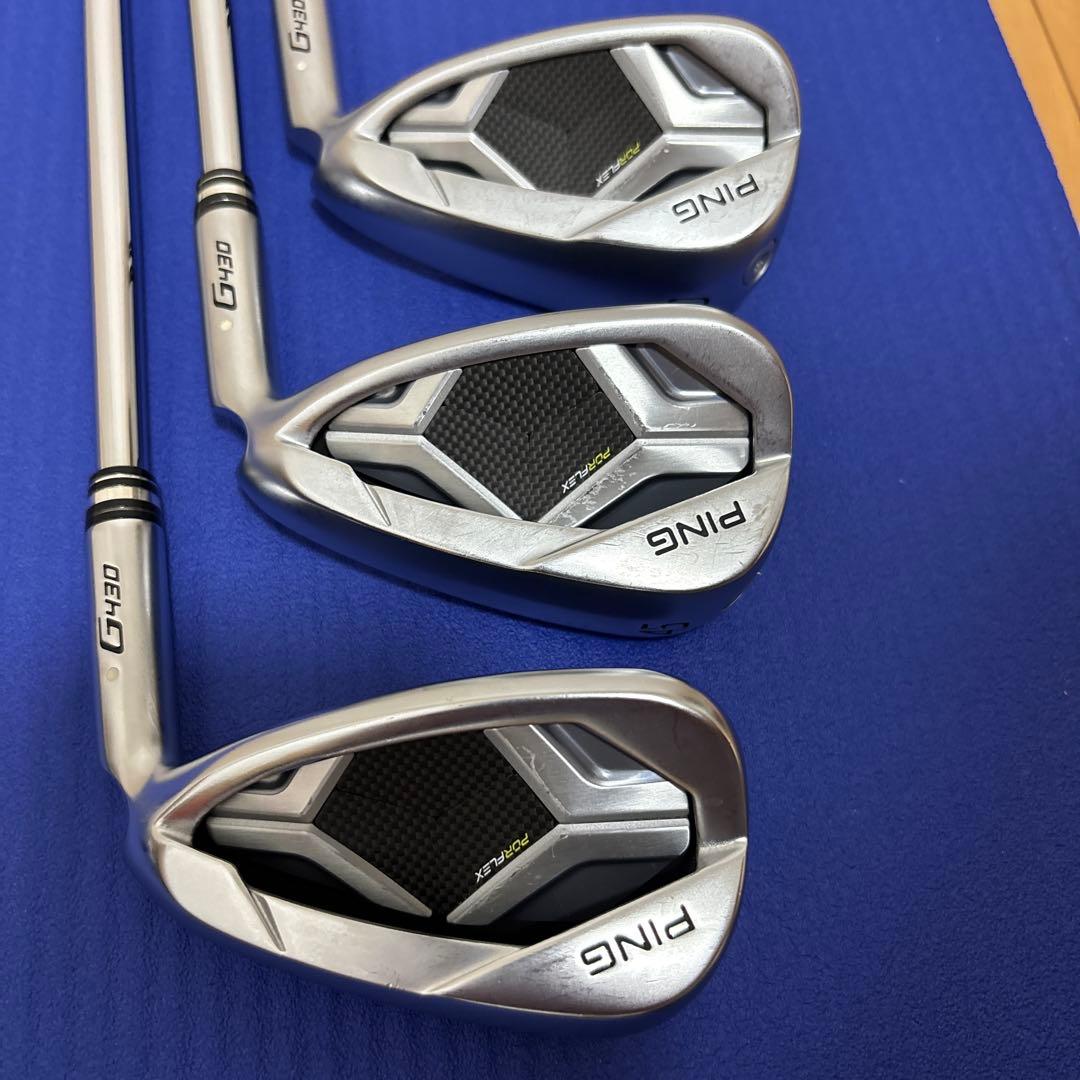 PING G430 アイアン 6〜W.45.50 モーダス115(S)7本セット