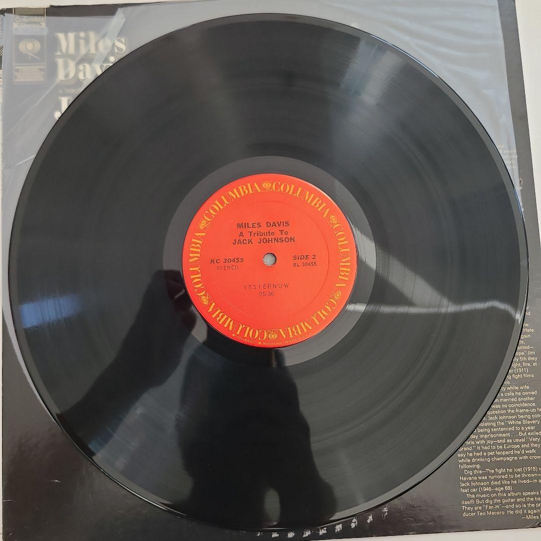 ★ジャケ変更後ＵＳ盤 両面マト１★『ジャック・ジョンソン』Miles Davis