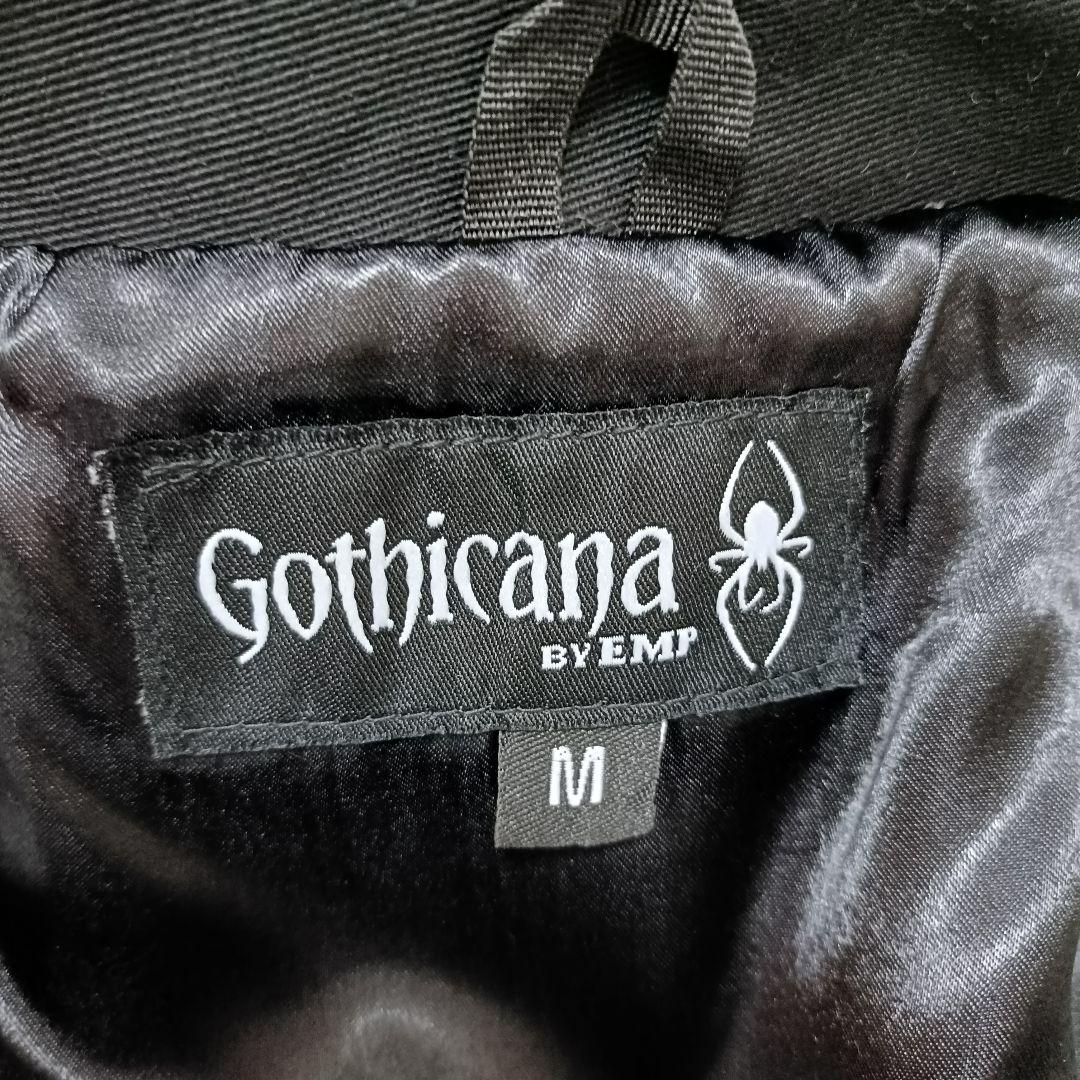 Gothicana ゴチカーナ ゴシック パング ベスト ビスチェ風 M 黒