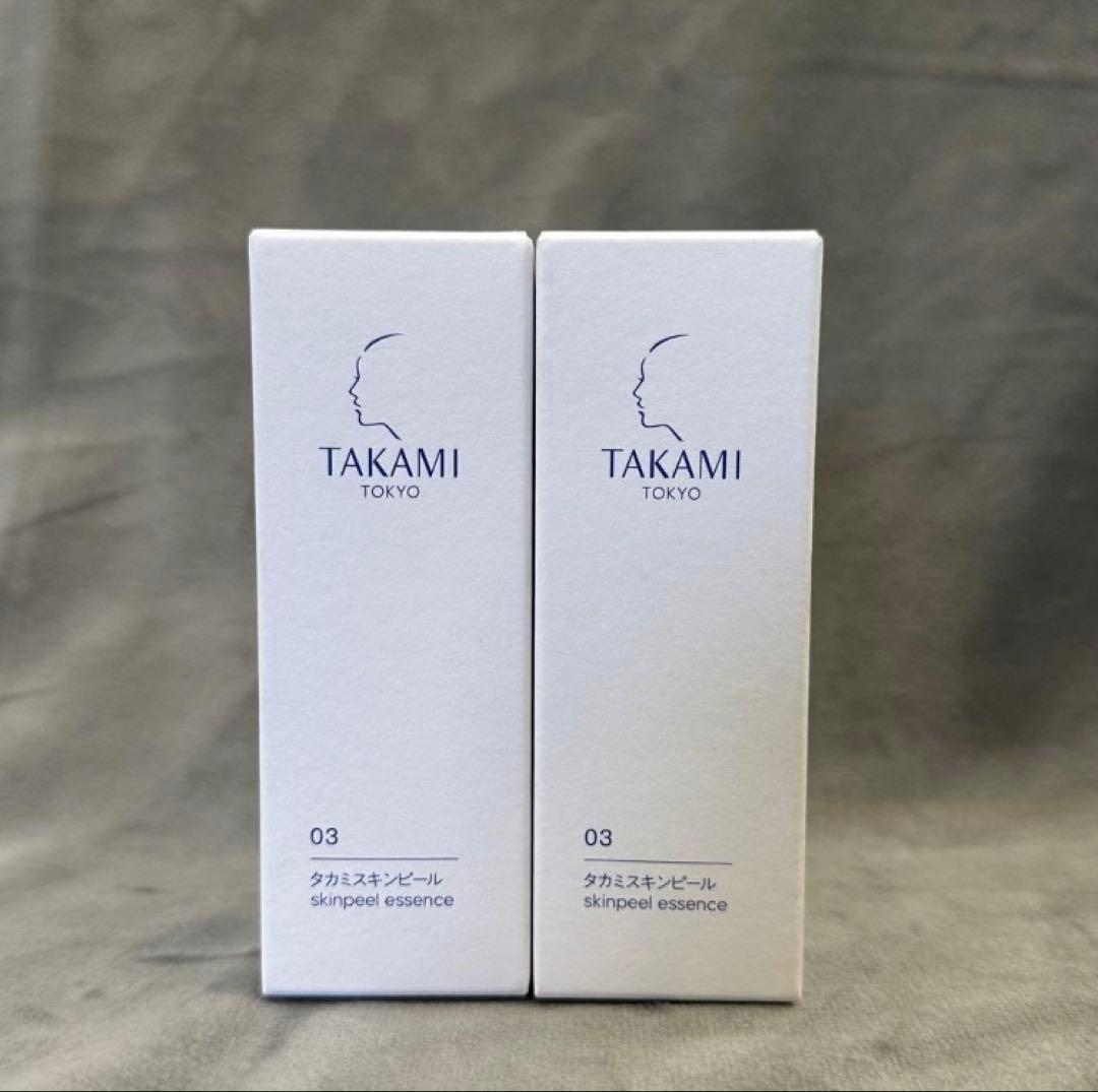 新品TAKAMIタカミスキンピール 30ml(角質ケア化粧液) 二つセット-，