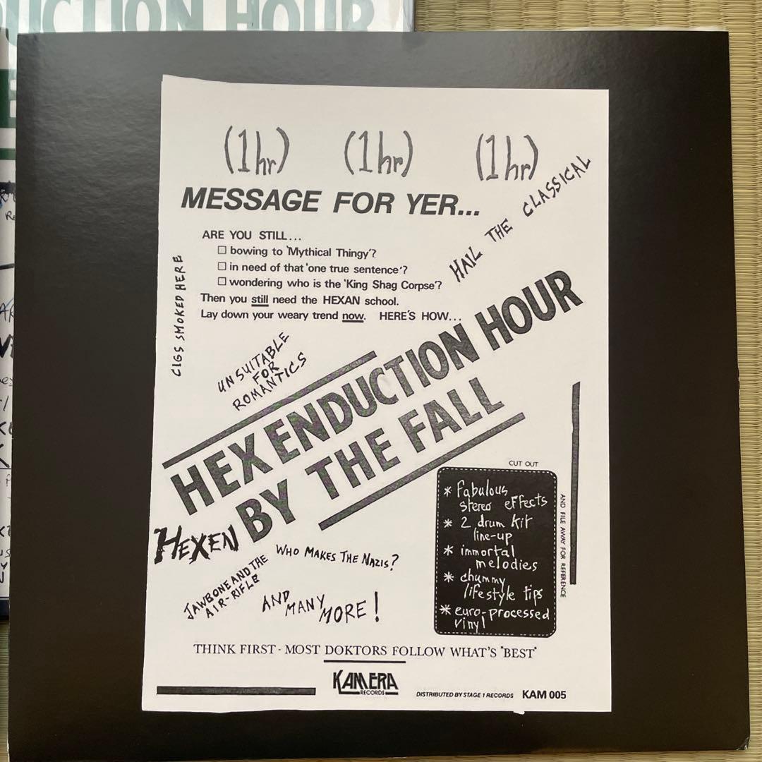 The Fall Hex Enduction Hour 2LP 限定