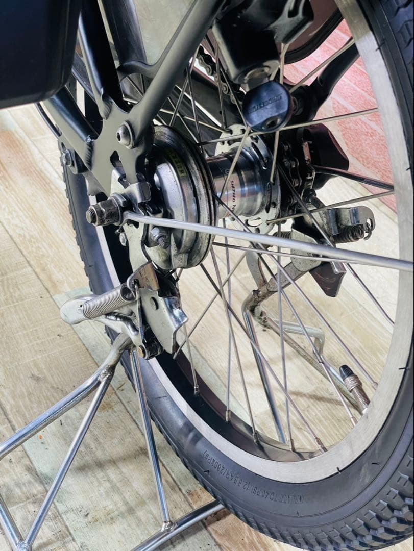 ZK3479 電動自転車 ブリヂストン アンジェリーノ 子供乗せ 20インチ