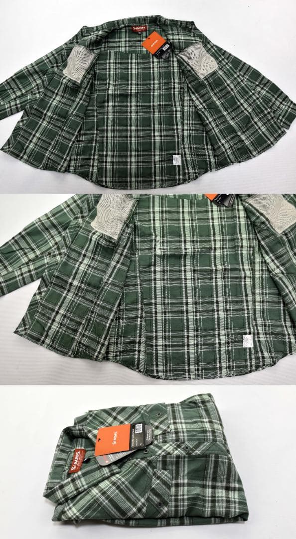 Simms Primaloft Blend Flannel 長袖シャツ XXL