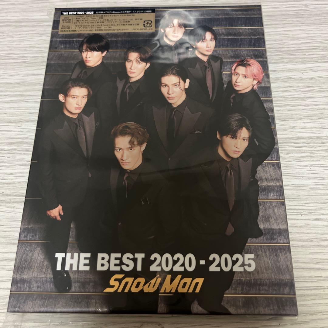  Man THE BEST 2020-2025 初回限定盤A/B/通常盤
