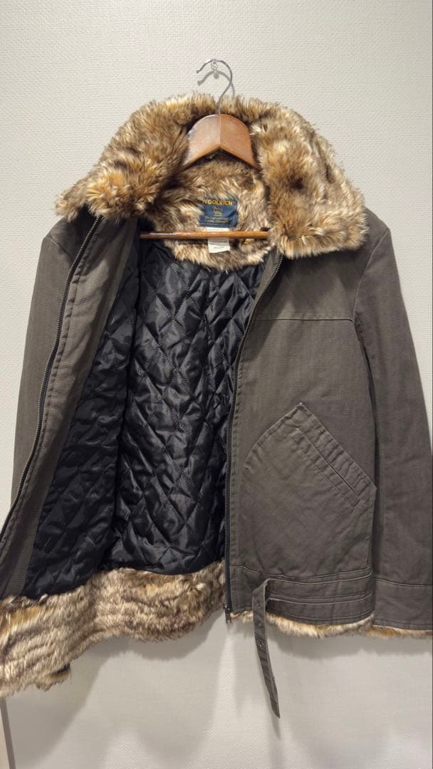 WOOLRICH ファー襟ジャケット size M