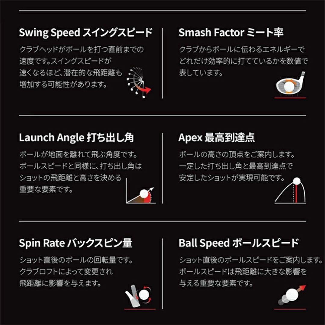 スイングキャディSC4 swingcaddie ボイスキャディ　アナライザー