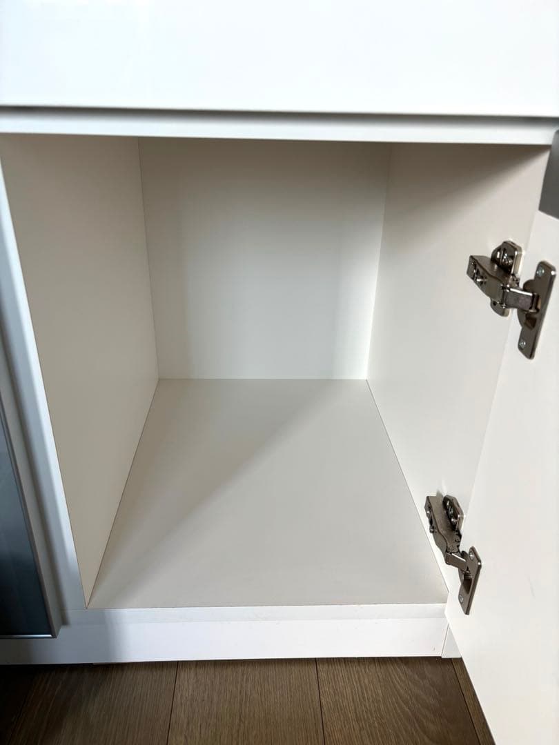 【たのメル便・極美品】ニトリ　食器棚　キッチンカウンター カップボード　幅90