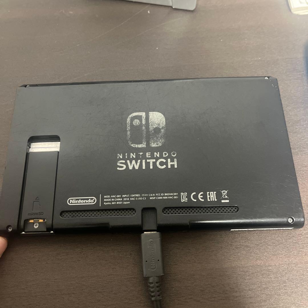 Nintendo Switch 本体 画面傷あり 【ジャンク品】
