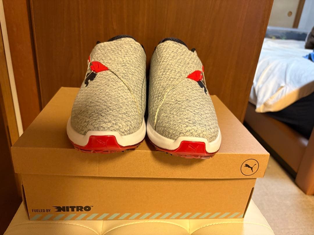 【新品・半額】PUMA NITRO ゴルフシューズ　定価23,100円税込み