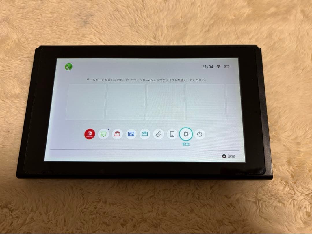 【小さな傷・動作良好】Switch本体のみ 未対策機　RCM○
