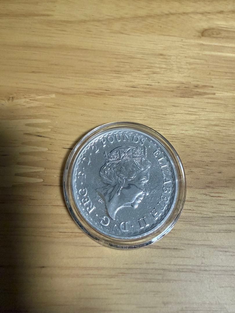 2017年 ブリタニア銀貨 999銀 1オンス