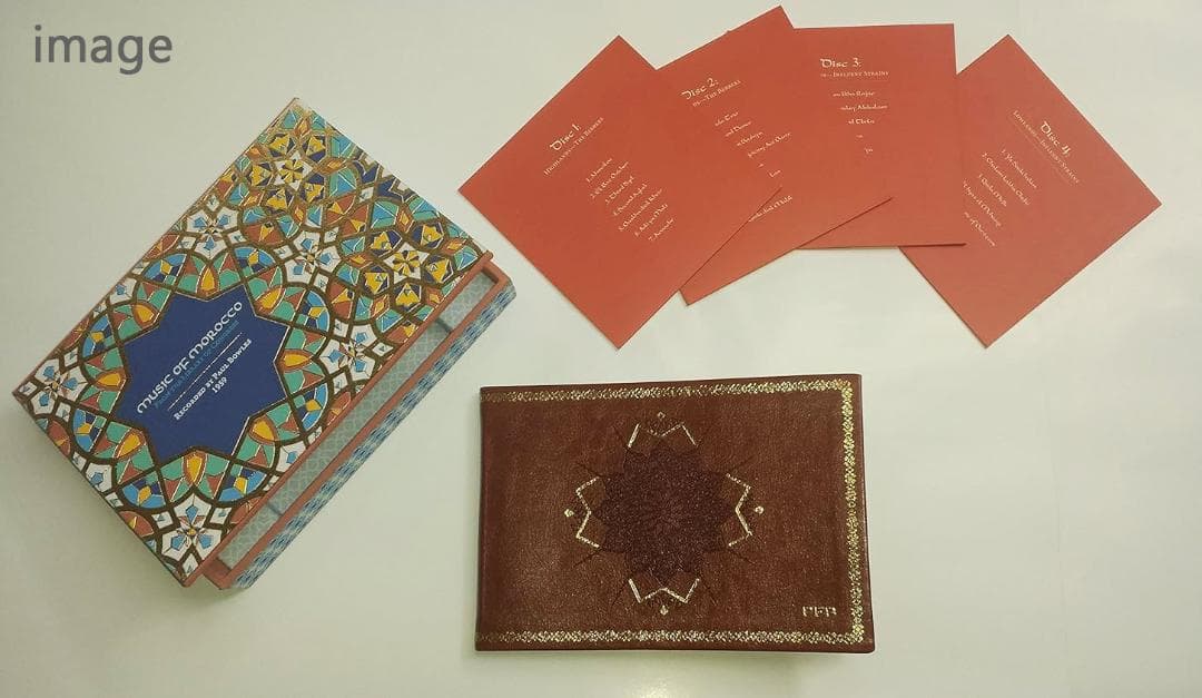 【新品】Paul Bowles/Music of Morocco 4CD+