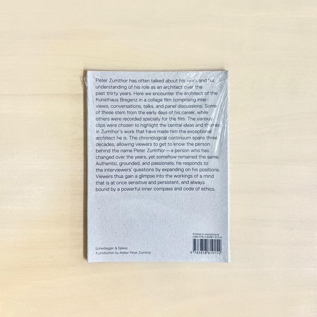 アート・デザイン・音楽 peter zumthor talks about his work