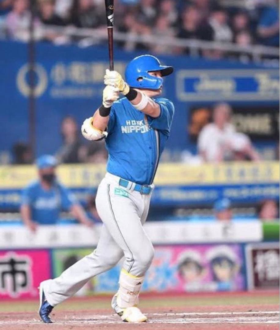 日本ハムファイターズ　清宮幸太郎 #21　バット NPBマーク 支給品 実使用