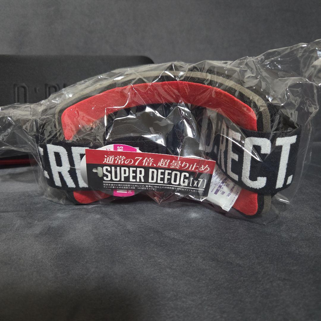 注目ブランド★新品未使用★D:RECT SUPER DEFOG ゴーグル
