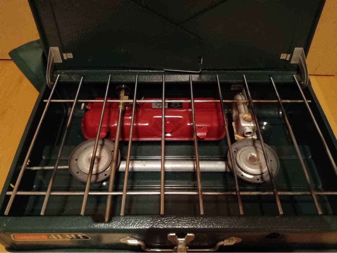 Coleman 413H バーナー 収納ケースつき！