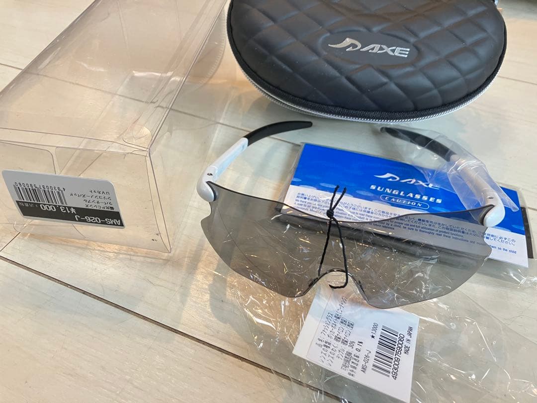 AXEアックス 新品 スポーツサングラス テニス 定価13,000円＋税