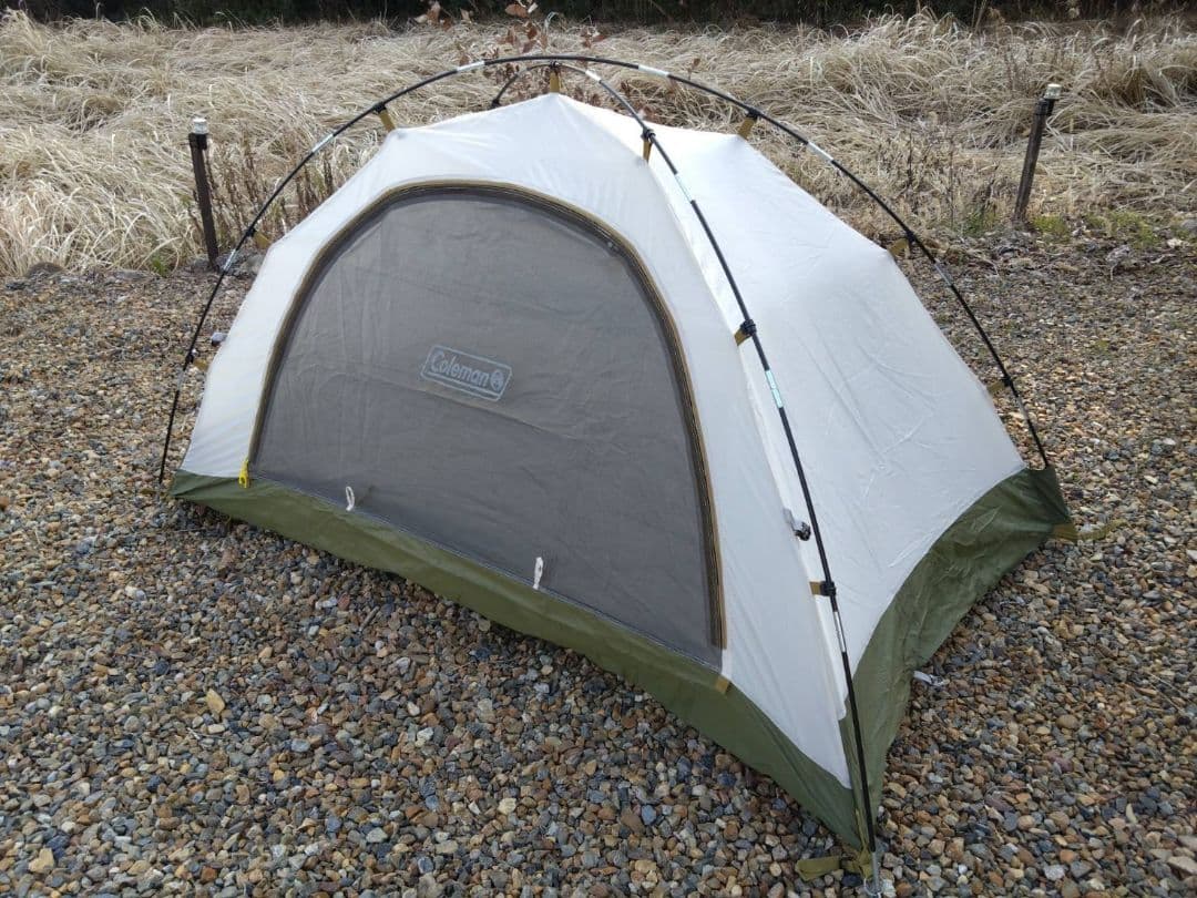 Coleman　テント　ソロ向き