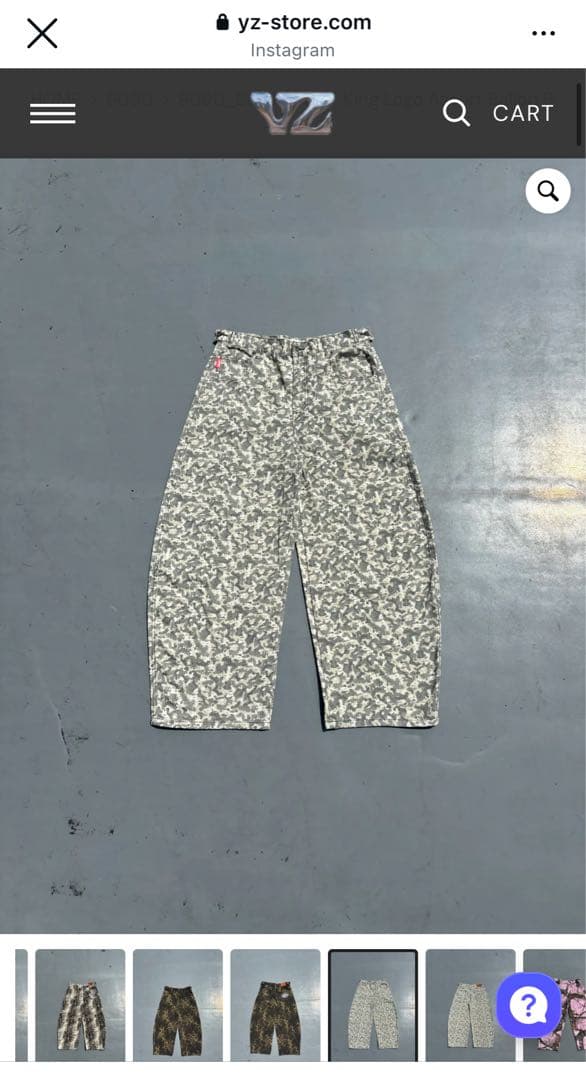 パンツ 9090 Ballon Buggy Pants S