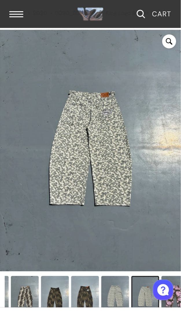 パンツ 9090 Ballon Buggy Pants S