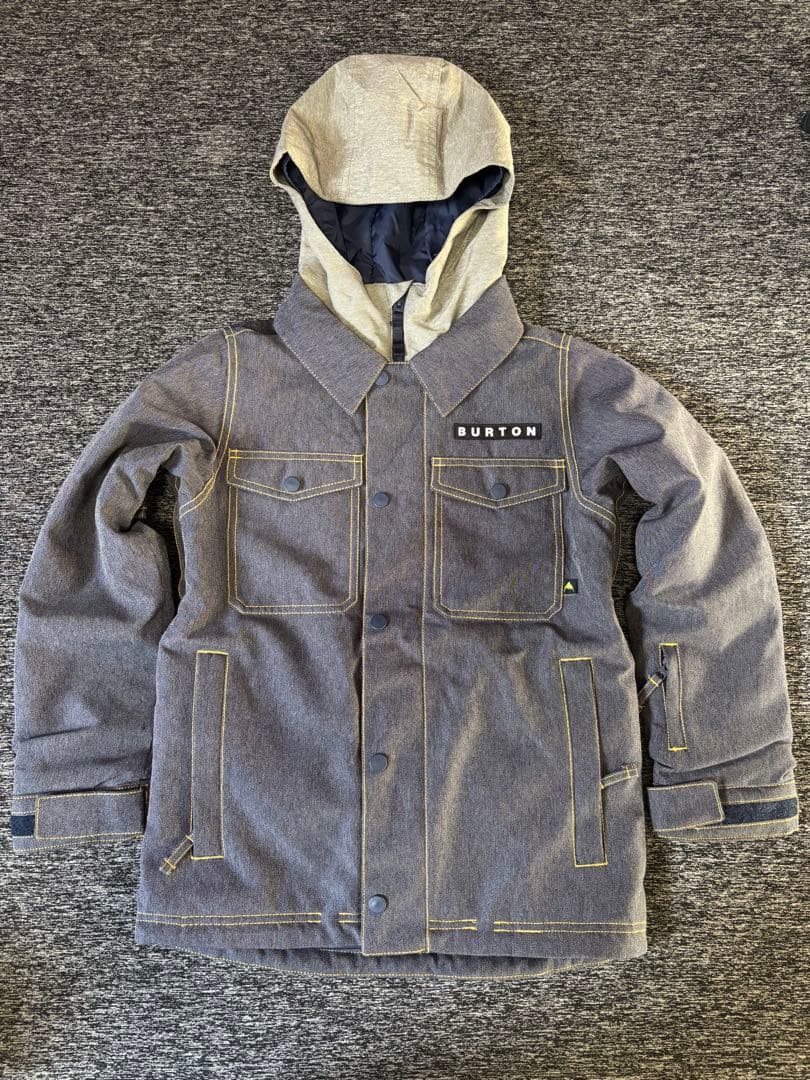 Burtonキッズウエア上下セット　Sサイズ　130.140