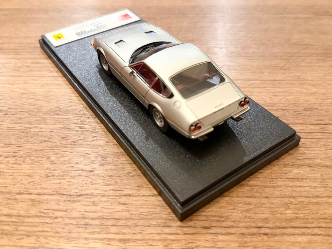 中古品 1/43 アイドロン フェラーリ 365GTB/4 デイトナ シルバー