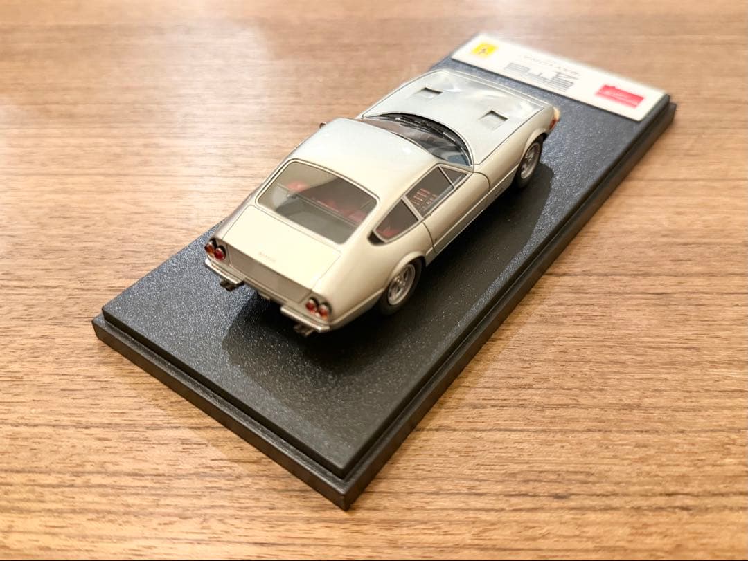 中古品 1/43 アイドロン フェラーリ 365GTB/4 デイトナ シルバー