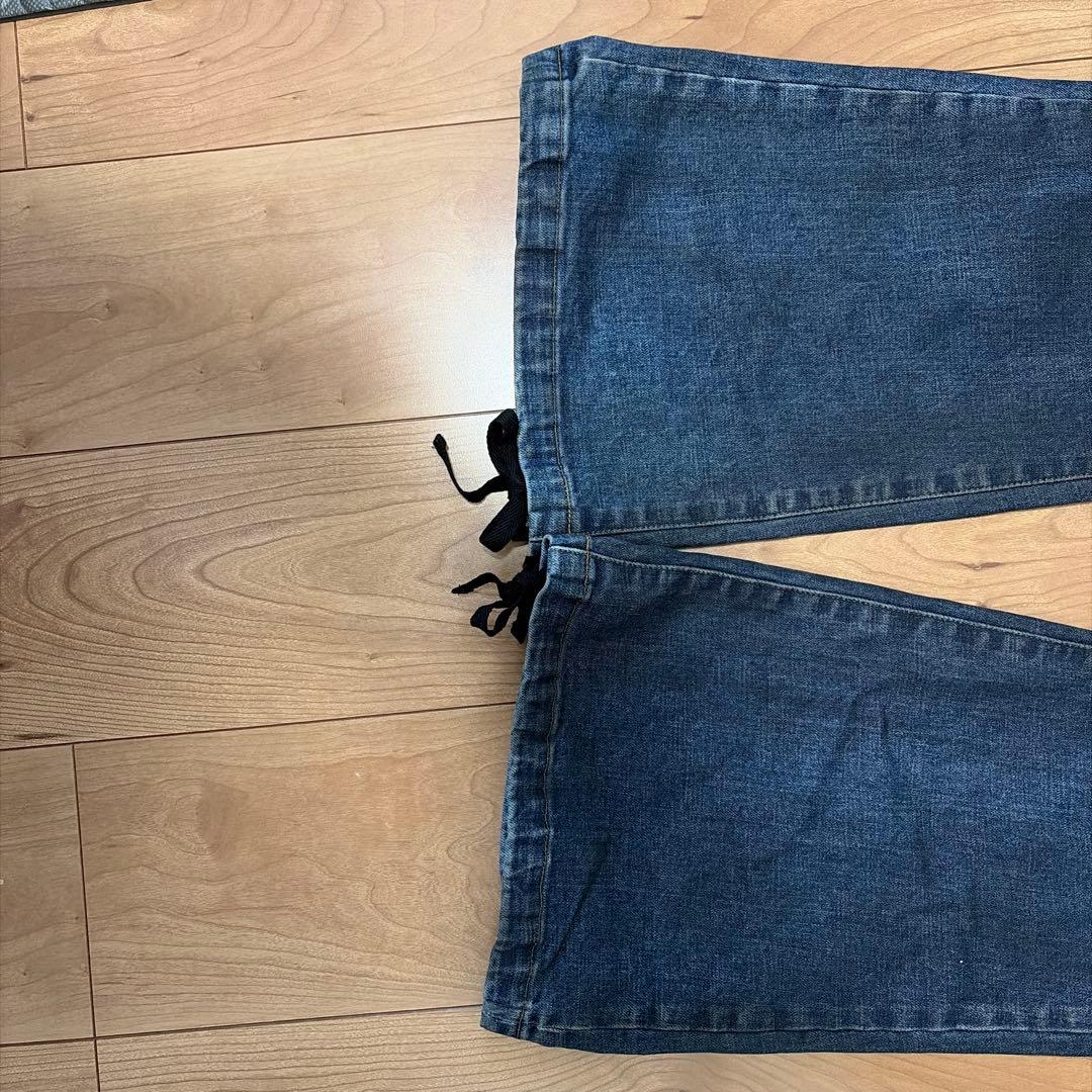 すず様MLVINCE オイルダメージブーツカットデニム 30