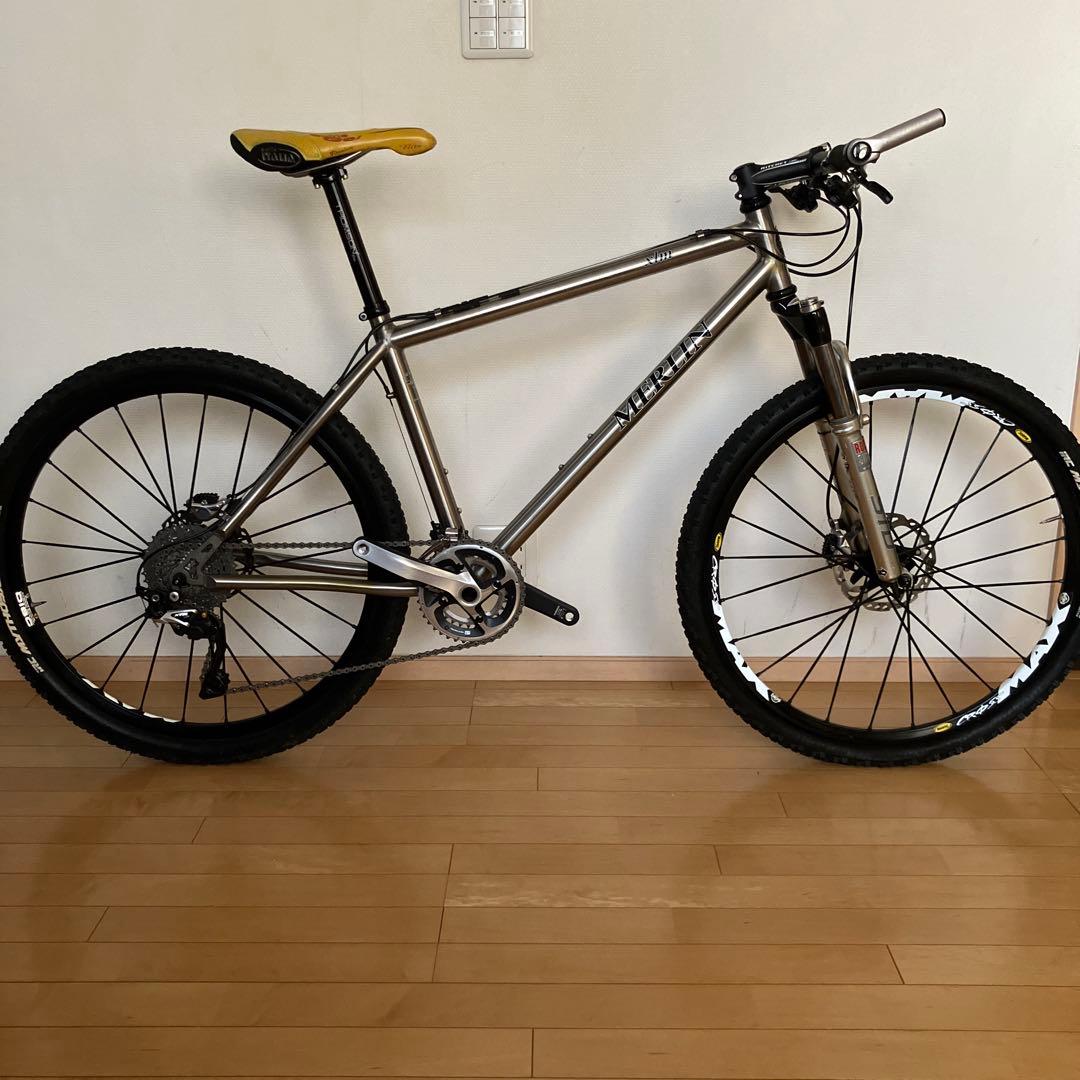 MERLIN XLM マーリン Titanium チタン MTB 完成車