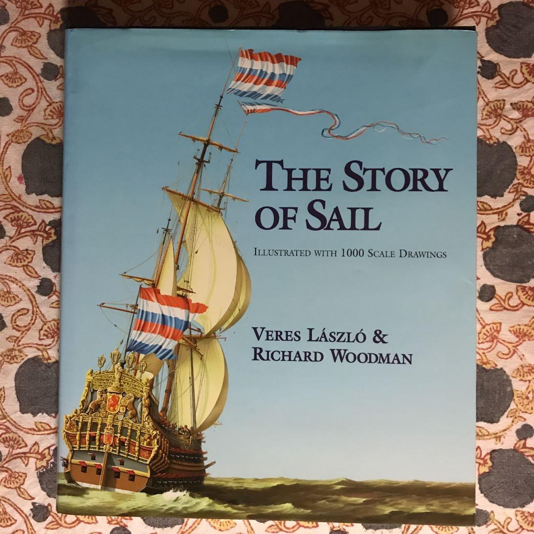 帆船模型参考洋書 The Story of Sail : Illustrate~